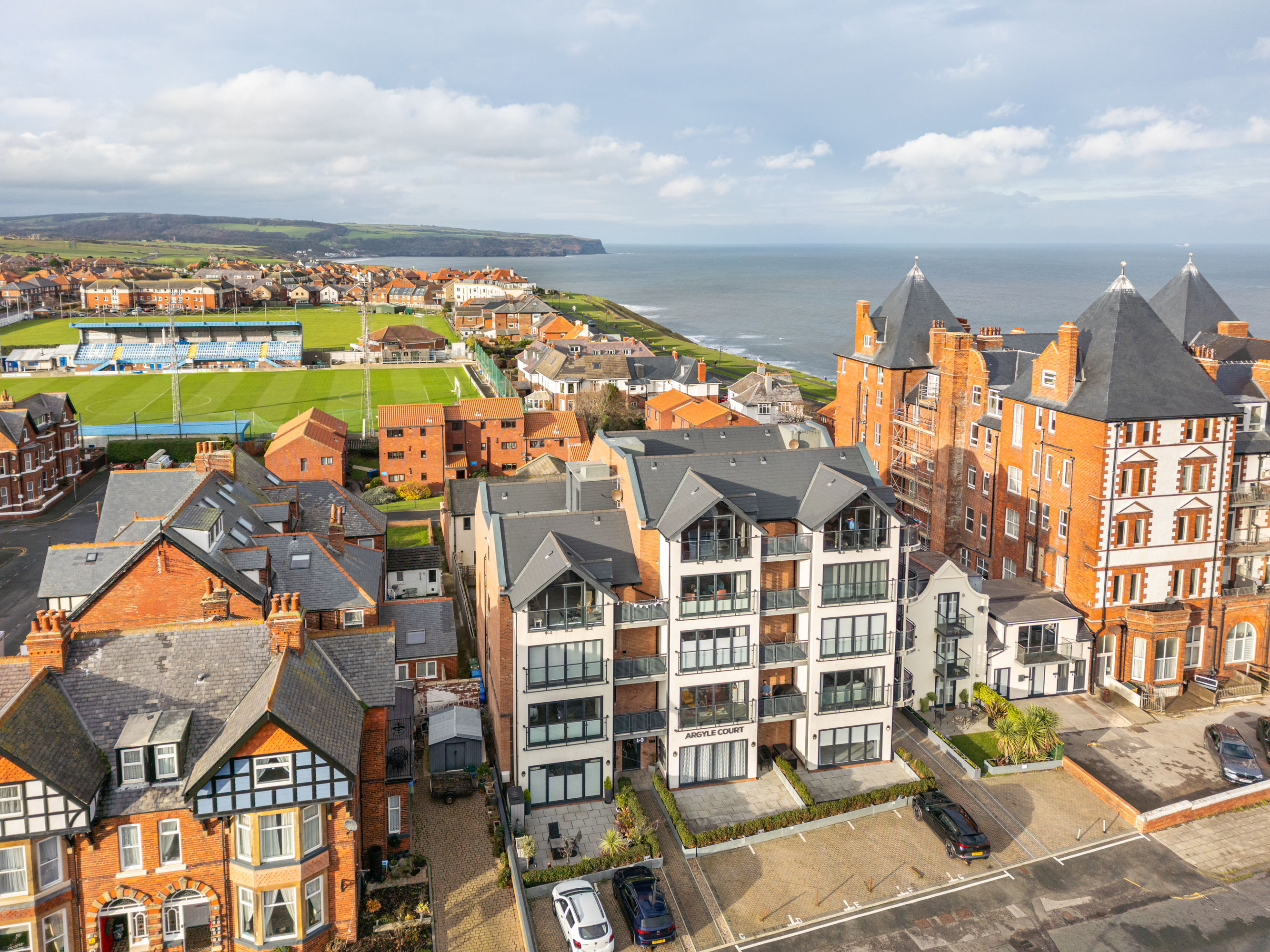 Argyle and Welton Whitby Aerial View